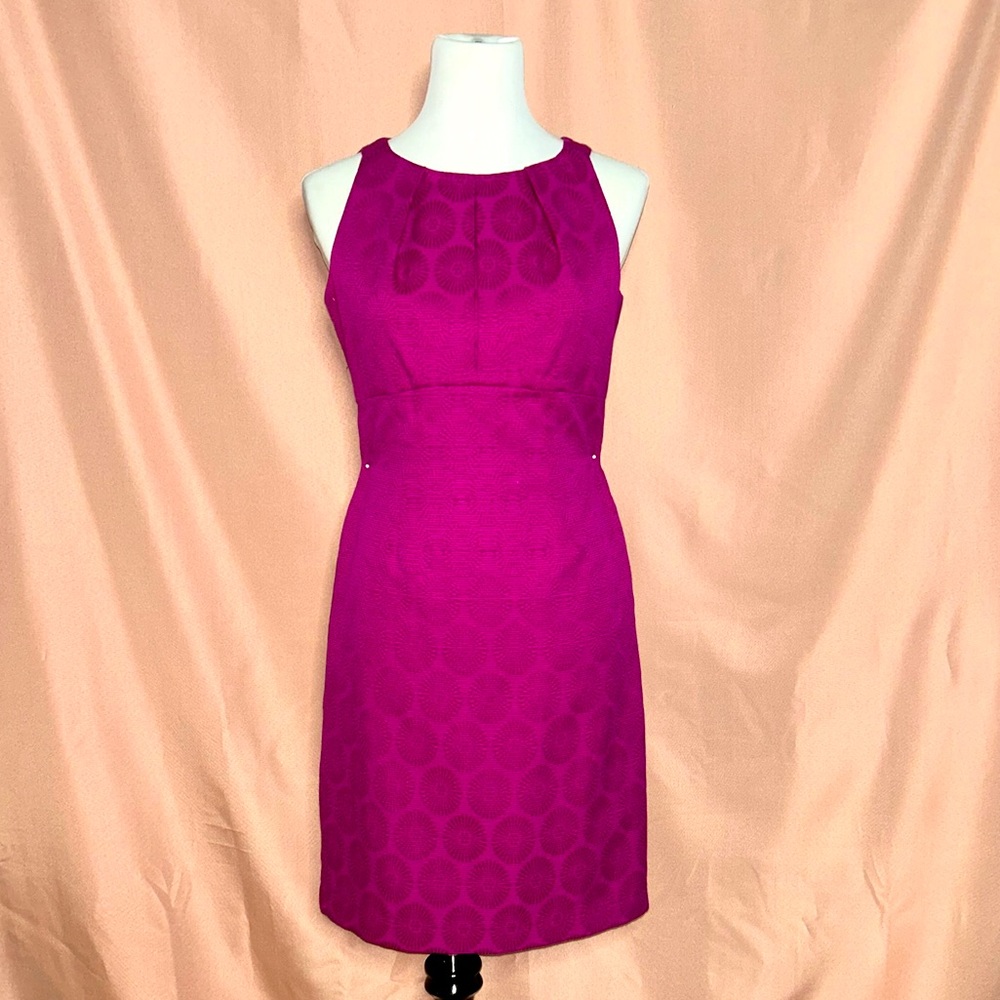 Pink/purple formal sheath dress